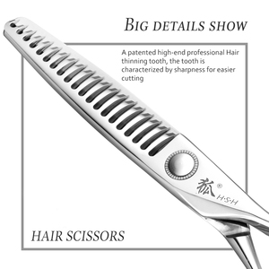 VYB3-20BT Japanese VG1 Steel Patent Professional Hair Thinning Scissor Hair Thinners <strong>Barber</strong> Thinning Scissors Hair Scissors <strong>Set</strong> - Product Image 3