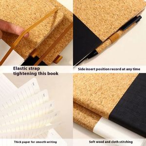 Custom A3 Hardcover Leather Notebook Gift <b>Box</b>-<b>Sewing</b> Bound 80 Sheets for Business Office Promotion - Product Image 2