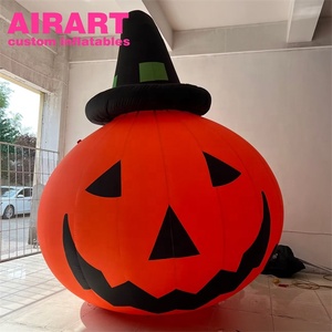 <span class=keywords><strong>Citrouille</strong></span> gonflable imprimée en 3D, Décoration gonflable de <span class=keywords><strong>citrouille</strong></span> d'Halloween, Art gonflable de jardin <span class=keywords><strong>à</strong></span> montage rapide pour la Fête des Fantômes - Product Image 4