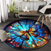3d Carpet for Living Room Round Carpets and Rugs Bedroom Decoration Carpet