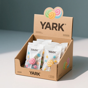 Tùy chỉnh siêu thị bán lẻ trái cây Gummy Túi hiển thị bao bì các tông hiển thị đa chức năng hộp - Product Image 5