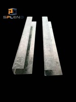 Canal J-Track de acero galvanizado para sistema de armazón de pared Materiales de construcción de metal con alta durabilidad para Australia