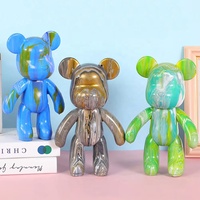 Kit de Peinture DIY pour Figurine d'Ours en Résine – Modèle d'Ours Blanc Mignon à Peindre Soi-même – Jouets de Peinture pour Enfants et Adultes – Vente en Gros