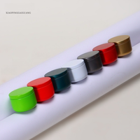 Boîte en fer blanc mini hermétique de qualité alimentaire RTS D54xH40mm avec couvercle intérieur scellé pour thé, matcha, bonbons à la menthe, crème pour le visage, emballage personnalisé avec logo UV
