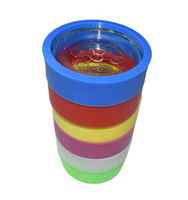 Caliente de la venta de energía escalar bio disco Alemania alfa girar con goma protección anillo bio disco 4 con la caja colorida