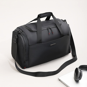 Sac de voyage Beilian grande capacité avec compartiment à chaussures et poignée trolley pour les voyages de loisirs, sac de sport unisexe - Product Image 1