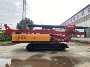 핫 세일 DR-90 리그 디젤 엔진 드릴링 및 말뚝 주전에 사용되는 휴대용 유압 보어 트랙터 파일 드라이버 - Product Image 5