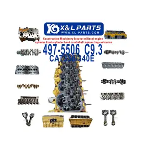 Machinery Engine Parts Rebuilt Caterpillar C9.3B Cylinder Head 497-5506 C9.3 Cylinder Head for Carter CAT336/340E Engine