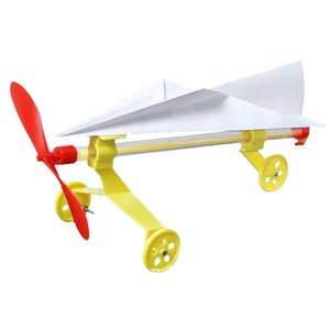 2131 STEM Kit de Juego de Coche Educativo con Motor de Hélice Impulsado por Bandas Elásticas, Juguetes de Aprendizaje para Niños, Regalos - Product Image 3