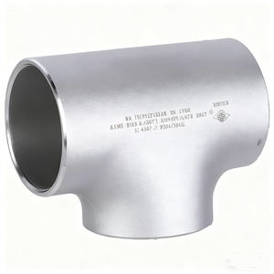 Conexión en T de Acero Inoxidable de Vietnam, ASME B16.9 A, SA403, 304, 304L, 316, 316L, de 1/2 a 12 pulgadas, Conexión de Tubería Formada con Tratamiento de Superficie Lisa - Product Image 2