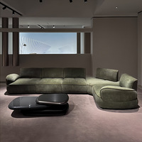 Ensemble de canapés Timberight de style moderne pour la maison, canapé Chesterfield personnalisé, design unique et tendance pour le salon, en bois