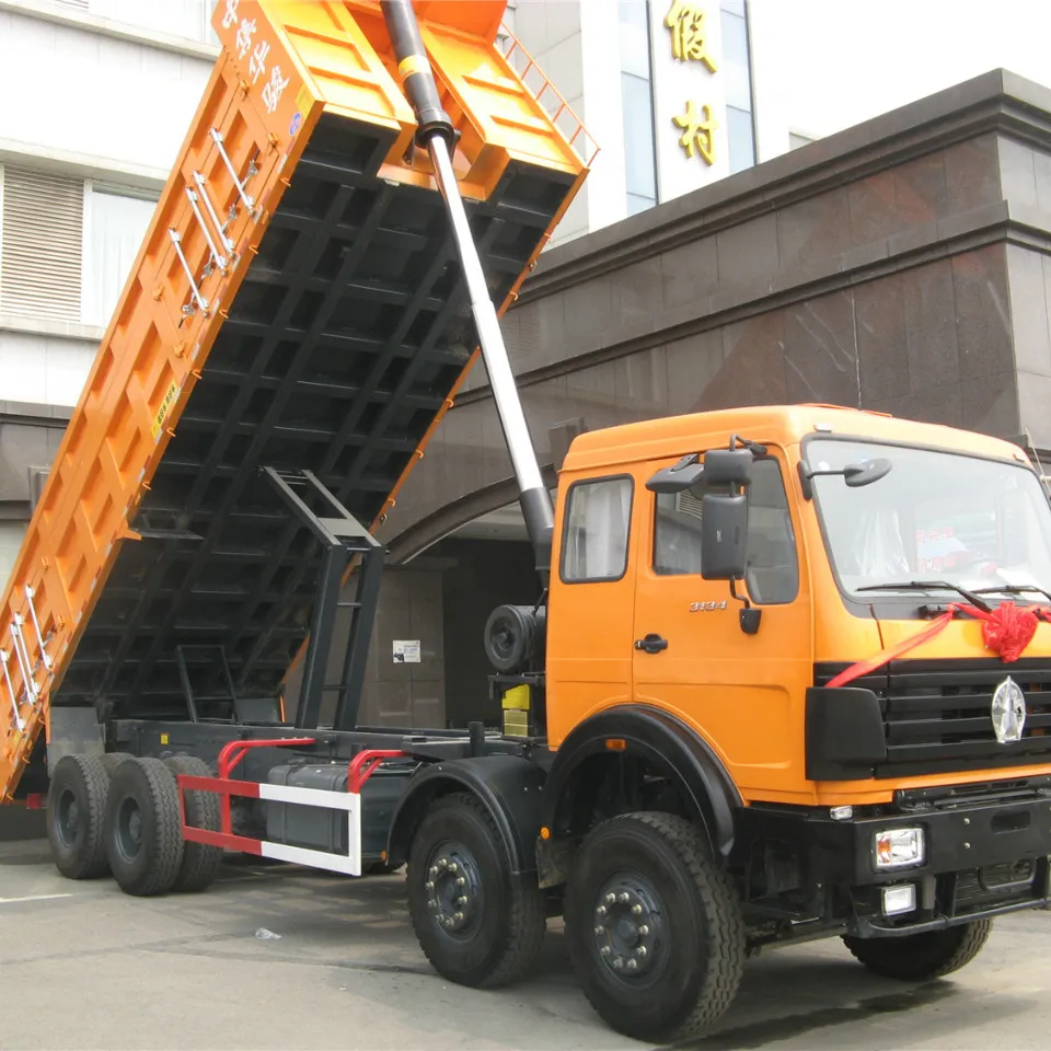 Camion à benne basculante 6x4 10 roues NG80B 2529KQ 20 mètres cubes capacité Mini camion à benne basculante populaire