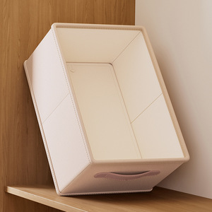 Clothing Organizer Foldable <b>Storage</b> Box Rectangle Lidless <b>Stackable</b> For <b>Wardrobe</b> Closet Organization - Product Image 4