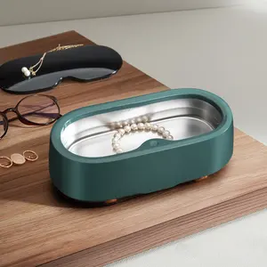 家用迷你便携式高频清洗机数字牙科义齿手表眼镜饰品超声波清洗机