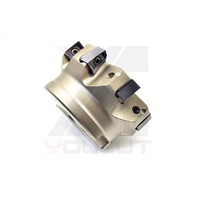 Fraiseuse à face indexable H-SASF90-D100-08-32-1706R pour plaquettes ANKX170608 90° °   Usinage CNC de pointe