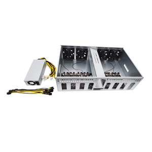 847 Full <b>Set</b> Rig case Rig 8gpu Silent case 65mm Pcie Slot Rx580/rx5700xt/rtx3080/rtx3090 8gpu Server Chassis - Product Image 6
