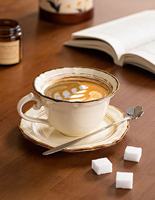 Tasse à café en céramique de style luxueux - Tasse à eau haut de gamme - Ensemble de tasses à café d'apparence élégante - Ensemble de mugs rétro