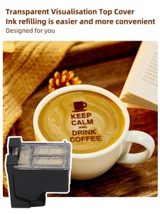 Cartuccia d'Inchiostro Ricaricabile Compatibile Hicor con Tappo Trasparente per Schiuma di Caffè Commestibile <span class=keywords><strong>Hp</strong></span> 803 Hp803xl per Deskjet Officejet Envy - Product Image 6