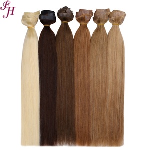 ผมต่อแบบคลิปหนีบ FH Wholesale ชนิดผมแท้ เนื้อผมตรงสลวย ต่อแบบไร้รอยต่อ - Product Image 2