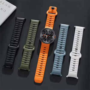 <span class=keywords><strong>Correa</strong></span> Deportiva para Reloj <span class=keywords><strong>Samsung</strong></span> 8 Classic, <span class=keywords><strong>Correa</strong></span> de Silicona para Galaxy Watch 8 40mm 44mm, Accesorio para Reloj Inteligente - Product Image 5