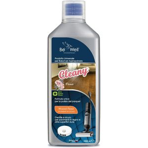 Cleany Eco-Friendly Liquid Wood Floor Cleaner 1000ml Universal Formula for Robots and Vacuums - Product Image 1