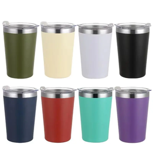 Mug à café en acier à double paroi 12oz 22oz, mug à eau 350ml 650ml, thermos isolé pour le bureau et la voiture - Product Image 2