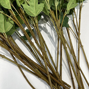 Rama de Viburnum Opulus Artificial de Seda con 3 Cabezas, Realista, Impermeable, <span class=keywords><strong>Hortensia</strong></span> Bola de Nieve, Lavanda para Bodas, Hoteles, Día de San Valentín - Product Image 6