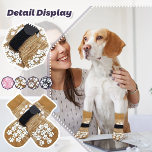 Calzini Antiscivolo per Cani, Protezione <span class=keywords><strong>Zampe</strong></span> per Pavimenti Duri, Controllo Trazione per Interni ed Esterni - Product Image 5