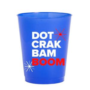 Tazas esmeriladas inastillables de 16oz Dot Crak Bam Boo - Product Image 1