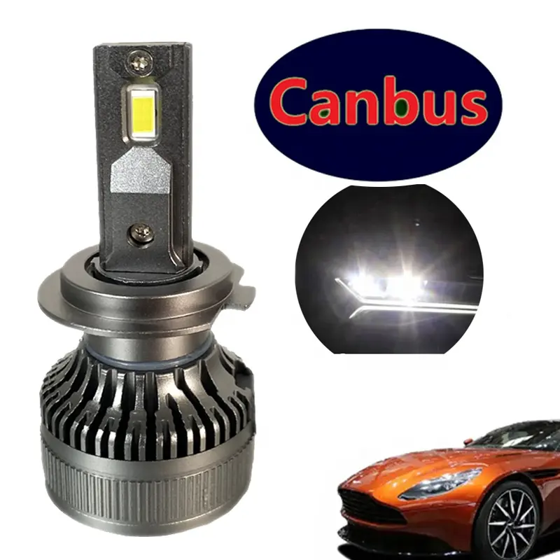 مصباح أمامي للسيارة بإضاءة LED من شركة التصنيع الأصلية FC55 H7 Canbus 100 وات مخصص لسيارات BMW & VW & Ford Focus 2 MK2 MK3