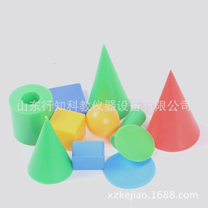 Modèle géométrique 30506, fabricant d'instruments pédagogiques pour l'enseignement des mathématiques à l'école primaire, produit des cylindres et des cuboïdes. - Product Image 3