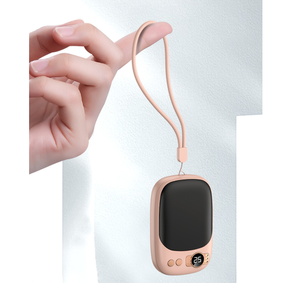 5V 2.1A display A LED della ragazza scaldino della mano banca di potere 10000mah - Product Image 6