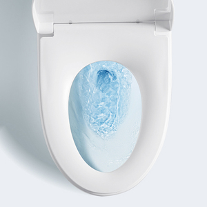 Mũi Tên gốm thiết bị vệ sinh P/S-trap một mảnh nhà vệ sinh WC tiết kiệm nước không vành siphonic <span class=keywords><strong>dual</strong></span>-tuôn ra thiết kế hiện đại phòng tắm nhà vệ sinh - Product Image 2