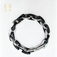 Pulsera de Acero Inoxidable Tipo H Vintage para Hombre de Alta Calidad Yunzhi, Resistente al Agua, Paquete al por Mayor para Fiestas