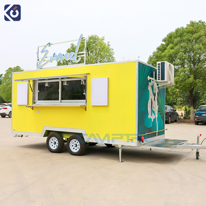 CAMPTRL ticari gıda kamyoneti açık gıda römorku Hot <span class=keywords><strong>Dog</strong></span> arabaları mobil gıda kamyonu deniz ürünleri Burger hızlı gıda römorkları - Product Image 5