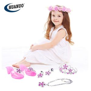 Jouet éducatif pour fille, bijou en plastique pour les fillettes, jeu de princesse, avec chaussures à talons hauts, parfait pour la période pré-scolaire - Product Image 2