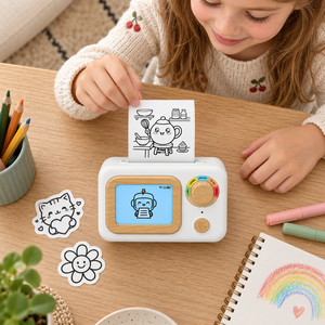 Xprinter MK1 2026 Nouveau Produit : Machine à Autocollants Intelligente de 2 Pouces à Activation Vocale pour Enfants, Idéale pour le Bricolage Indépendant et l'Apprentissage - Product Image 1