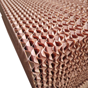 Nouveau panneau de refroidissement en papier alvéolé de <span class=keywords><strong>cellulose</strong></span> 7090/7060 pour élevages avicoles - Product Image 6