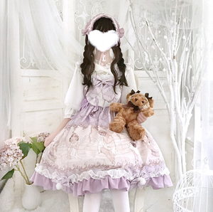Pizzo fiocco ragazza Lolita abito Lolita gotico <span class=keywords><strong>cameriera</strong></span> Costume Cosplay abito Lolita abito Lolita - Product Image 4