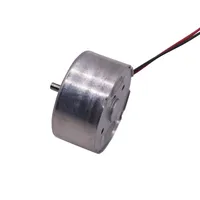 1 pièce Nouveau Moteur de ventilateur miniature antidéflagrant à courant continu à balais en série, en métal, 05-12V, pour équipement audio, jouets, machines de jeu, robots