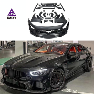 KXY ชุดบอดี้คิทกว้างสไตล์ <span class=keywords><strong>RT900</strong></span>สำหรับ Mercedes Benz GT43 GT50 GT53 GT63กันชนหน้าหลังดิฟฟิวเซอร์กันชนสปอยเลอร์กระโปรงข้าง - Product Image 1