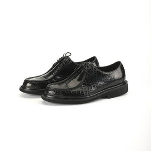 Zapatos Casuales de Cuero Negro de Alta Calidad, Mocasines con Punta en Pico Hechos a Mano, Zapatos de Vestir Elegantes para Hombre que Aumentan la Estatura - Product Image 3