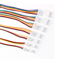JST XH2.54 XH 2.54Mm Konektor Kabel Kawat Elektronik 2/3/4/5/6/7/8/9/10/11/12/13 Pin Pitch Soket Steker Pria Wanita 30Cm