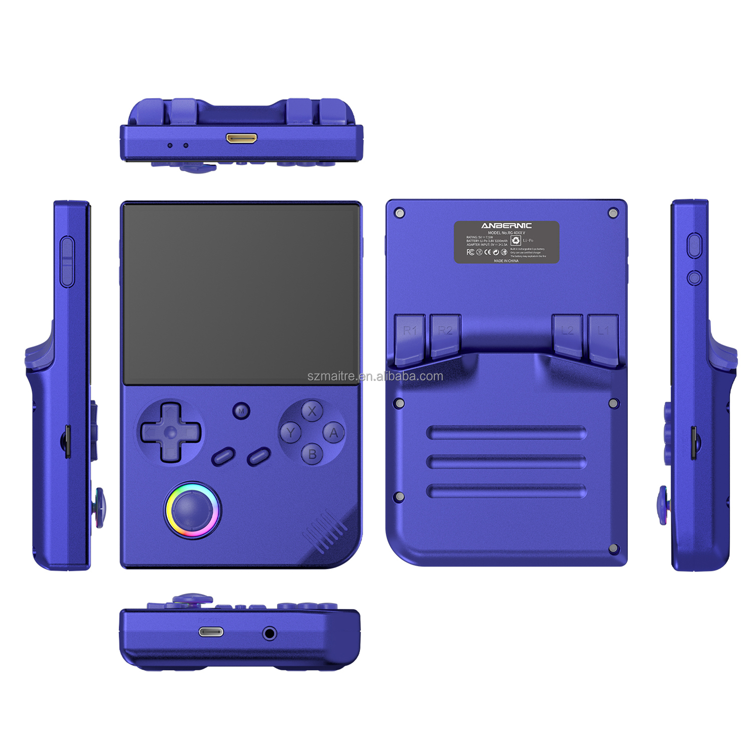 ANBERNIC RG40xxv 美品 ANBERNIC RG40XXV Game Console 32GB+256GB Black