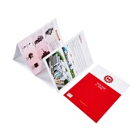 Impresión de Folletos Corporativos, Manuales de Instrucciones y Álbumes de Tapa Dura Impresos Offset de Tres Pliegues Personalizados OEM