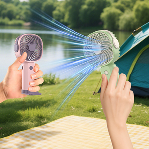 Nhà Sản Xuất Ban Đầu Bán Mini Xách Tay Fan USB Có Thể Sạc Lại PP + Linh Kiện Điện Tử Cá Nhân Tiện Dụng Fan - Product Image 3