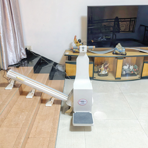 Ascensor de Escaleras Recto con Control Remoto Inalámbrico |   Elevador de Silla <span class=keywords><strong>para</strong></span> el Hogar con Inicio y Parada con un Solo Clic <span class=keywords><strong>para</strong></span> una Movilidad Segura - Product Image 5