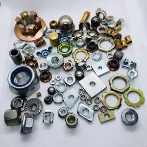 OEM Custom Non-standard Fasteners Automotive Lock Nut Hexagon Hex Flange Cap Rivet Nuts