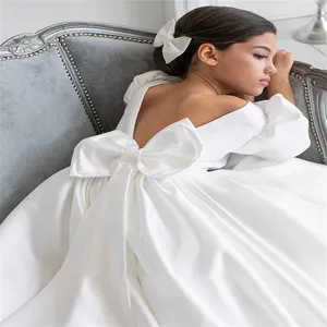 <span class=keywords><strong>Vestidos</strong></span> <span class=keywords><strong>de</strong></span> flores para niñas <span class=keywords><strong>2023</strong></span> cumpleaños niños <span class=keywords><strong>Primera</strong></span> Comunión escote en V mangas cortas apliques <span class=keywords><strong>vestidos</strong></span> <span class=keywords><strong>de</strong></span> baile arco boda - Product Image 4