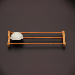 Bamboo Teacup Holder Solid Wood <b>Tea</b> <b>Tray</b> Accessory For Kung Fu <b>Tea</b> Ceremony Home Use - Product Image 3